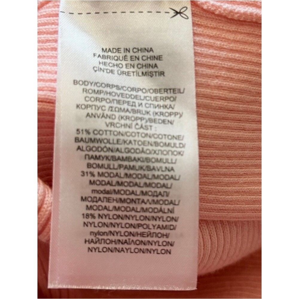 Ralph Lauren Pink Boatneck Sweater with Gold Buttons - Picture 7 of 8